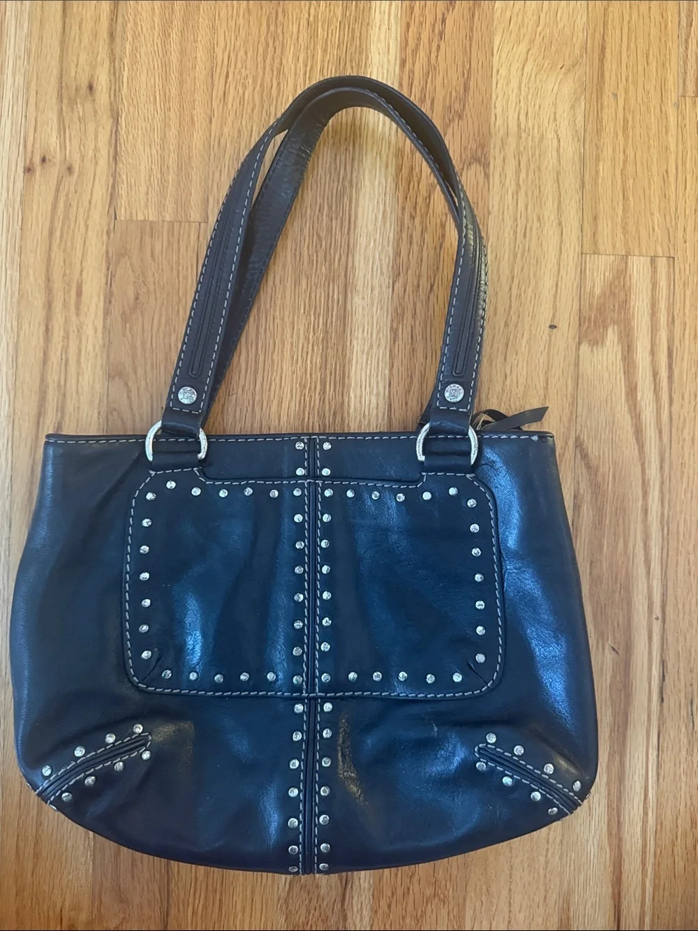 Vintage Michael Kors Black Studded Bag
